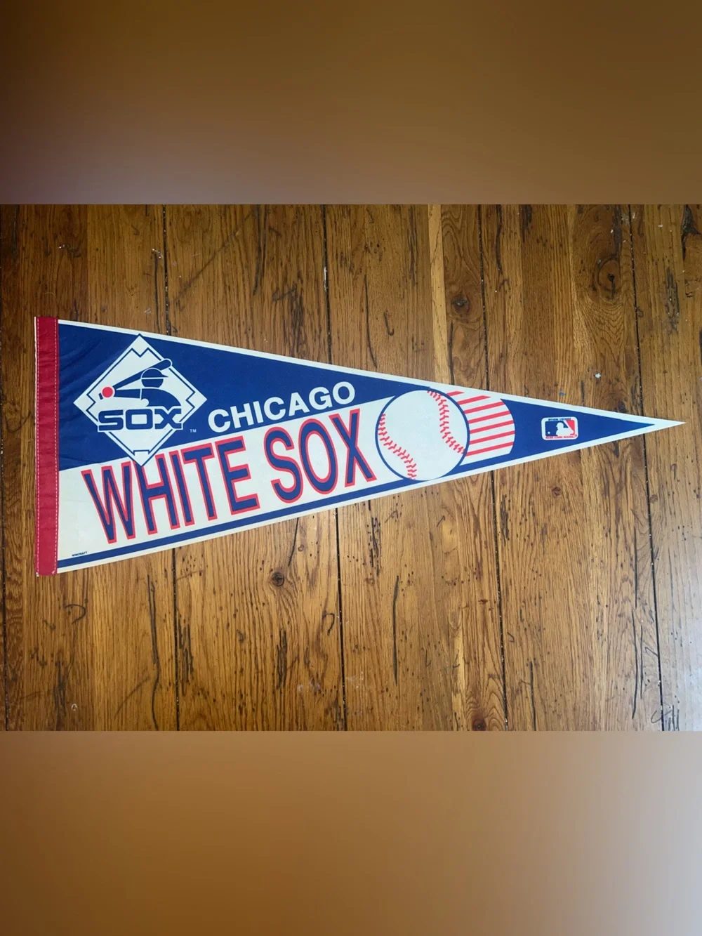 Chicago White Sox 12” x 30” Wall Pennant - Navy, Red, White
